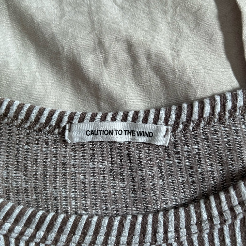 Striped Long Sleeve Top - Picture 2 of 2